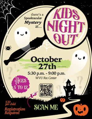 Kids Night Out flyer